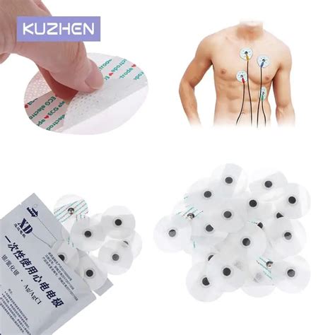 50pcs-ECG-Electrodes-Medical-Disposable-Electrode-Patch-EKG-Accessories ...