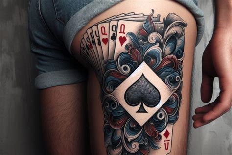 Deck of Cards Tattoo: Crafting a Full House of Artistry - Your Own Tattoo Design: Custom Designs ...