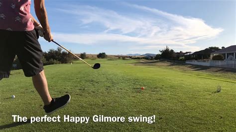 “It’s all in the hips” Amazing slowmo of Happy Gilmore swing & Other fun golf swings!! - YouTube