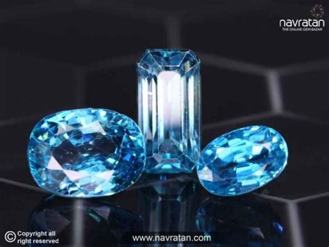 Blue Zircon stone - Uses and Benefits