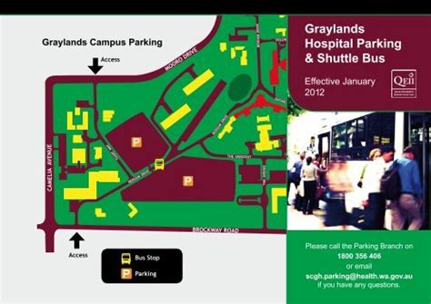 Graylands Hospital Parking & Shuttle Bus