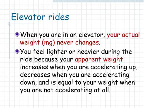 PPT - Apparent weight PowerPoint Presentation, free download - ID:4339672