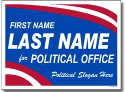 Political Yard Signs Design P223