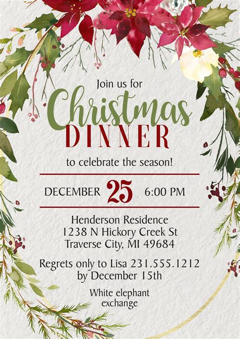 Christmas Lunch Invitation Letter 2022 – Get Christmas 2022 Update