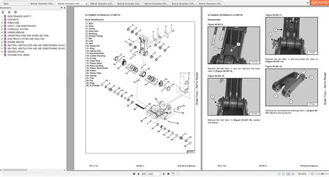 Bobcat Excavator E35 Service Manual