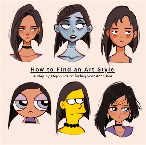 How To Find An Art Style : A step by step guide to finding your Art St – MuzenikArt