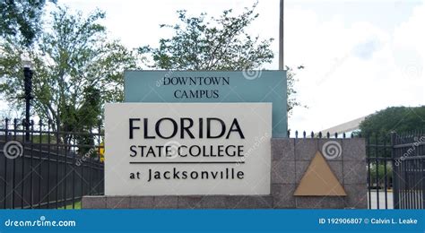 Florida State College at Jacksonville Downtown Campus, Florida Editorial Photography - Image of ...