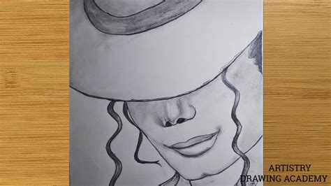 Michael Jackson Drawing - Conceptual Pencil Sketch || How to draw Michael Jackson very easy ...