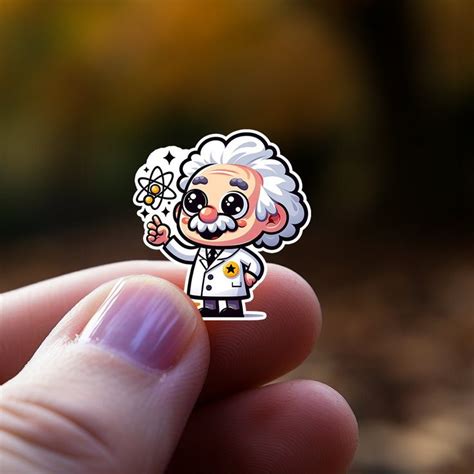 Einstein Sticker Sheet, Science Stickers, Science Decals, Cute Stickers, Laptop Stickers, Water ...