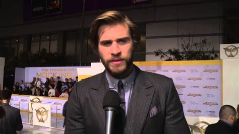 Liam Hemsworth - Mockingjay Part 1 US Premiere - YouTube