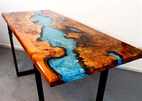 River Table Dining Tables - Etsy | Wood resin table, Diy resin wood table, Epoxy wood table