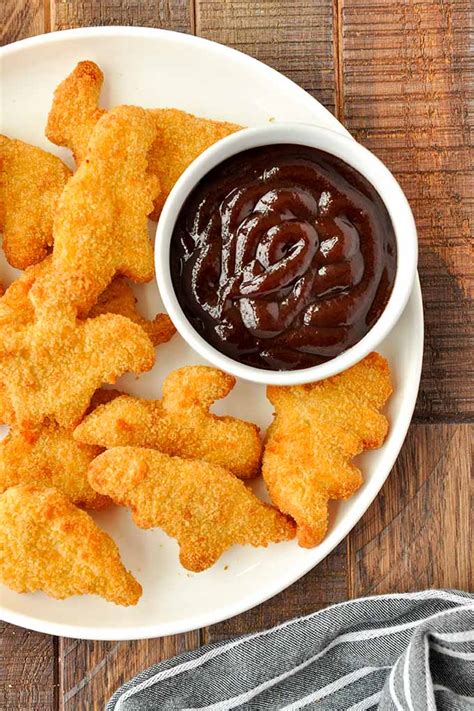 Air Fryer Frozen Dino Nuggets (Yummy or Tyson) - Home Cooked Harvest