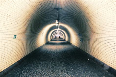 Gray and Beige Concrete Tunnels · Free Stock Photo