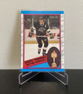 1990 O-Pee-Chee WAYNE GRETZKY HART TROPHY #320 OPC Mint Sharp Corners ...