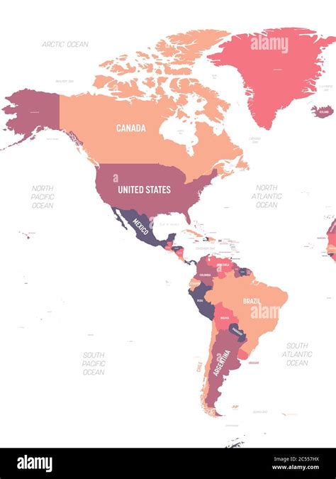 10+ Map of north and south america with countries labeled image ideas ...