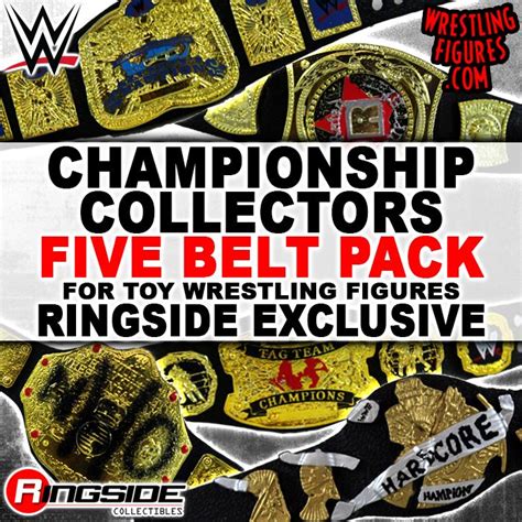 WHOA! It’s the Ringside Collectibles Exclusive Mattel WWE 5 Belt Pack ...