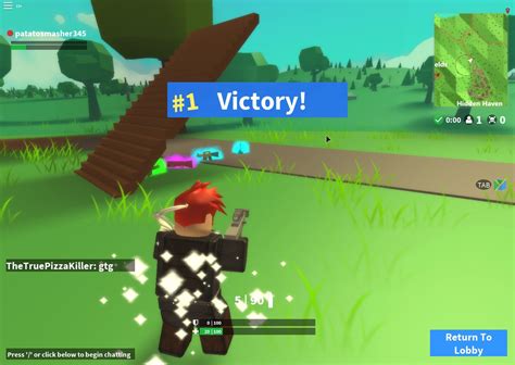 Roblox Fortnite Island Royale New Update 1 Victory Royale