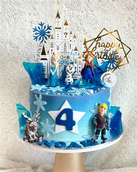 Frozen Winter Wonderland Cake – Sei Pâtisserie