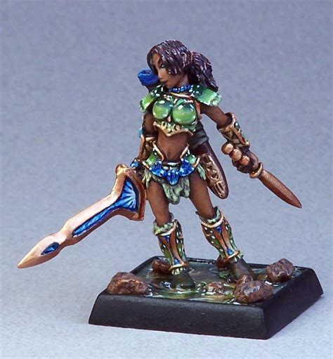 Anne Cooper Miniatures: Marda of the Blade, Reaper Miniatures, Sculpted by Bobby Jackson ...