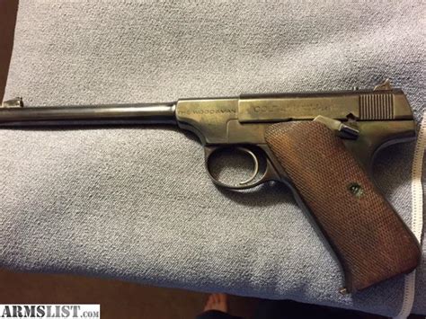 ARMSLIST - For Sale: Colt Woodsman .22 pistol