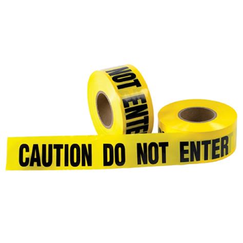 3" x 1000' Caution Do Not Enter Barricade Tape