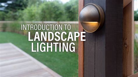 How to Install Landscape Lighting - Easy Step-by-Step DIY Guide on Vimeo