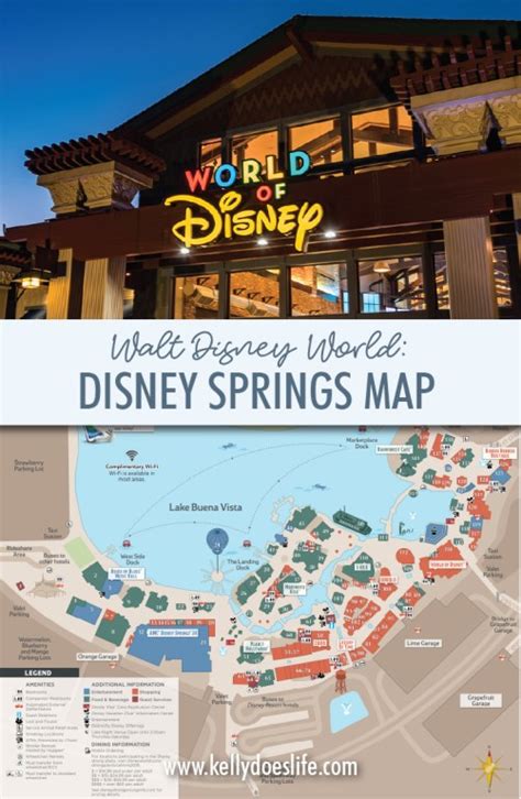 Disney Springs Map at Walt Disney World Walt Disney World - Updated February 2020!