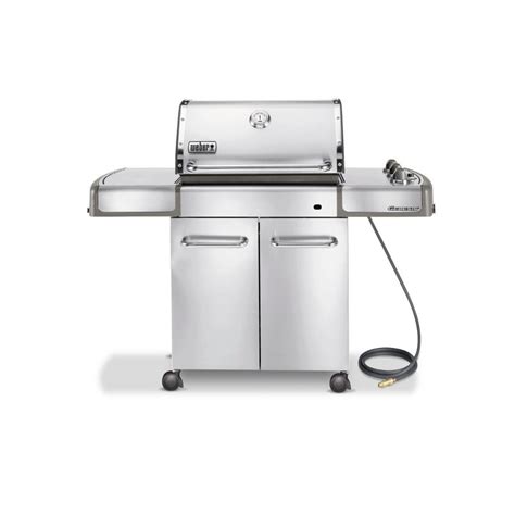 Weber Genesis S-310 3-Burner Stainless Steel Natural Gas Grill at Lowes.com