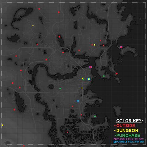 Fallout 4 fan makes a map of all Power Armor locations - The Tech Game