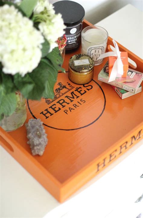 Hermes Tray | Hermes home, Beautiful home gardens, Home decor accessories