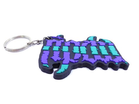 Custom rubber personalised keyrings | PVC Creations