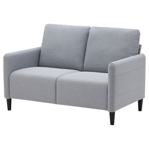 ANGERSBY 2-seat sofa, Knisa light grey - IKEA