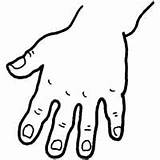Finger Coloring Pages sketch template