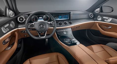 2017 Mercedes-Benz E-Class Interior Officially Unveiled, Will Rival the S-Class - autoevolution