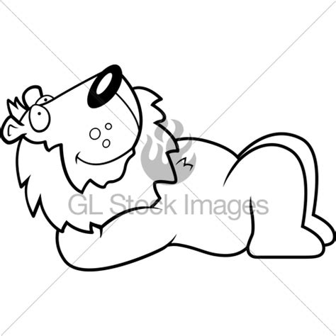 Lion Lying Down Drawing at GetDrawings | Free download