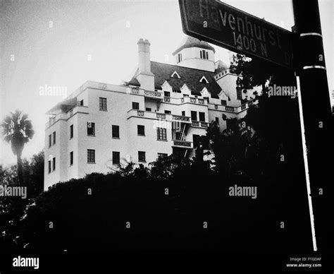 Chateau marmont sign Black and White Stock Photos & Images - Alamy