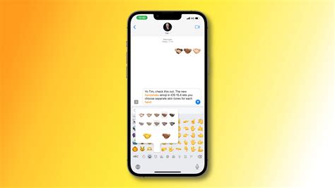iPhone handshake emoji: How to set separate skin tones for each hand