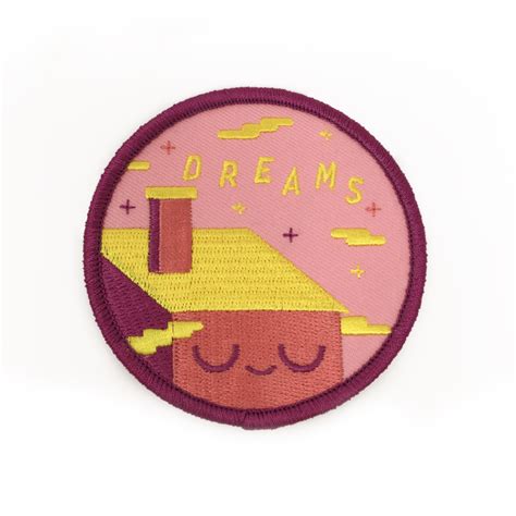 Dreams patch by Julian Glander | Patches, Patch design, Embroidered patches