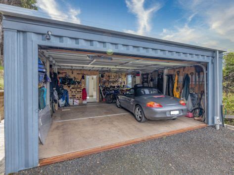 How to make a shipping container garage - Storage and Canopy