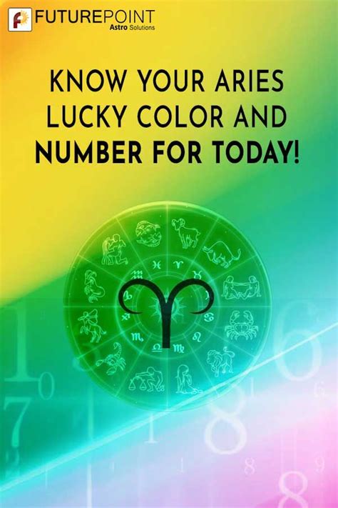 Know Your Aries Lucky Color and Number for Today! | Future Point ...