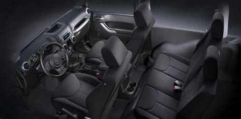 the interior of a vehicle with black leather seats