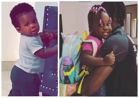 Adorable Photos Of Stonebwoy's Kids, Jidula And Janam - GhanaCelebrities.Com