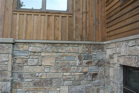 Wood and Stone Exterior | K2 Stone