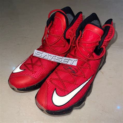 Nike Lebron 13 XIII Red Elite University Original on Carousell