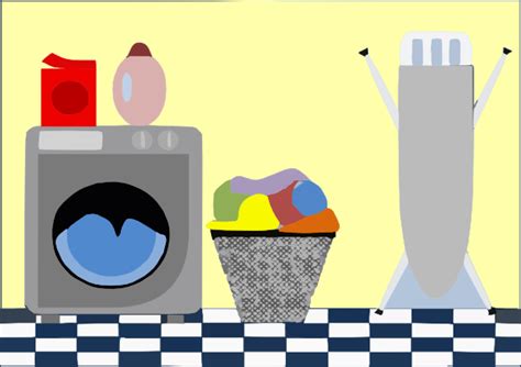 Cute Laundry Room Clip Art at Clker.com - vector clip art online ...