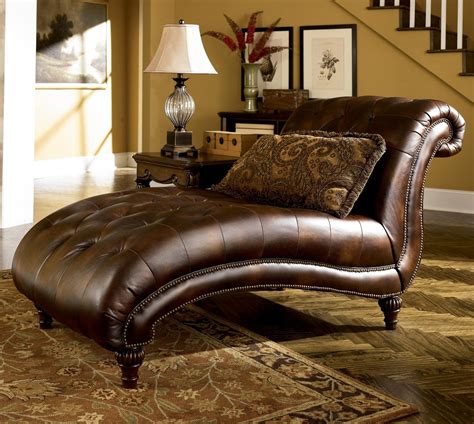 15 Photos Leather Chaise Lounge Sofas