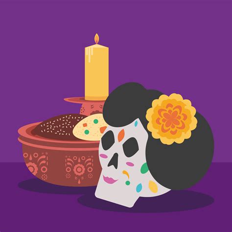 day of the dead catrina 4209392 Vector Art at Vecteezy