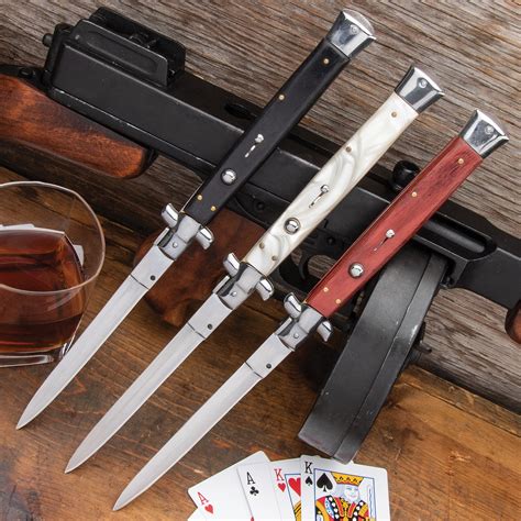 Automatic Italian Stiletto Knives | True Swords