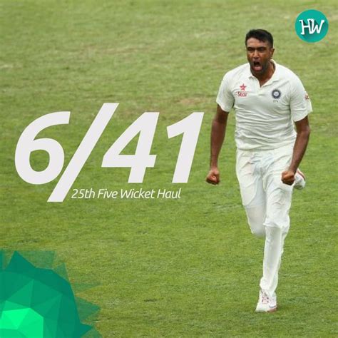 A Test match and R Ashwin doesn't take a 5 wicket haul? Impossible! The ...