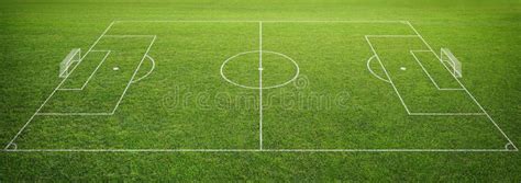 Soccer Field with Goal Post Stock Image - Image of game, pitch: 78676207